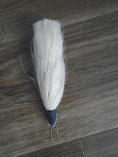 GRENADIER GUARDS WHITE HORSEHAIR BEARSKIN PLUME BRITISH ARMY ISSUE