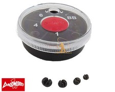 DINSMORES SUPER SOFT SPLIT SHOT 4 SECTION FISHING WEIGHTS BB, No1, No4 & No6
