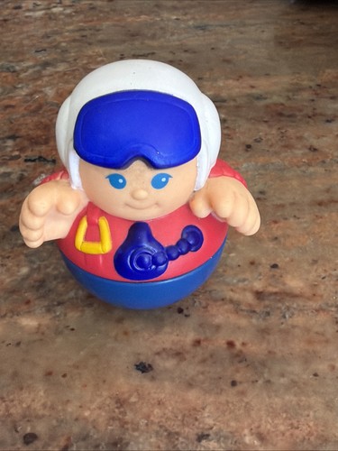 Vintage weebles skier wobble - vintage,