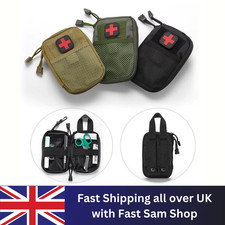 Outdoor First Aid Kit Tactical Molle Medical Bag Military EDC Waist Survival Bag