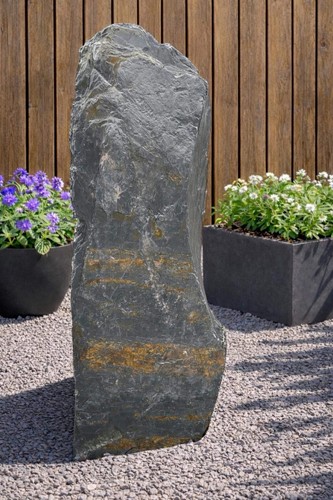 1250mm grey slate monolith - 1250mm,
