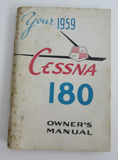 1959 Cessna 180 Owners Manual