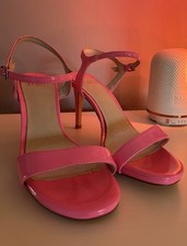 Faith Pink Patent Heels Size