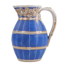 Brownfield Cobridge Parian Jug h14cm Victorian Circa 1850