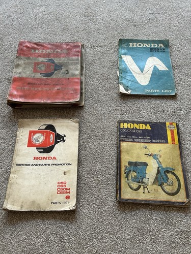 Vintage honda motorbike - vintage,