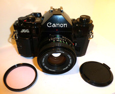 CLEAN CANON A-1 35mm FILM SLR