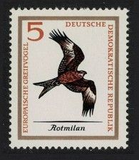 Red Kite Bird of Prey GDR 1965