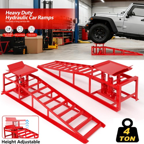 Ton hydraulic car - car, ramps
