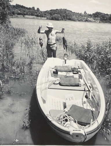1970s shirtless man posing - man,