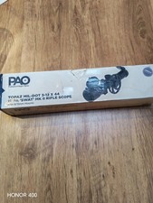 Pao Topaz Mil-Dot 3-12 X 44 IR