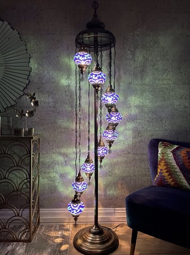 Glass blue colour turkish - colour,