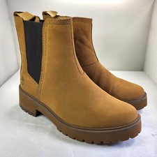 TIMBERLAND Carnaby Cool Women Chelsea Boot Lightweight Nubuck Wheat UK5.5 (X112)
