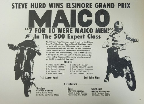 1970 maico 500 original - maico,