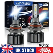 2x HIR2 9012 LED Headlight