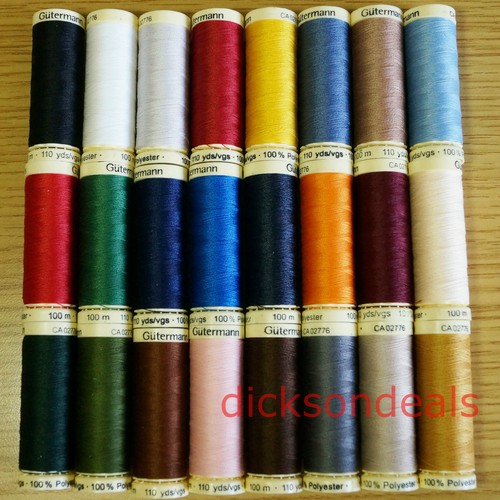 Gutermann sew all thread 100 - thread, 100%