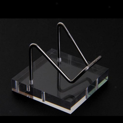 Clear acrylic display stand - clear,