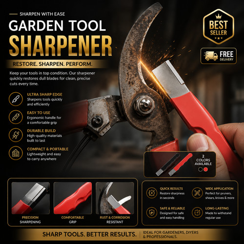 Portable quick sharpener - portable, for