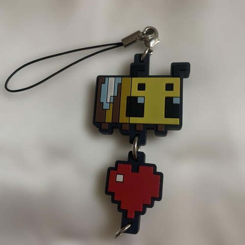 Minecraft bee rubber strap - bee,