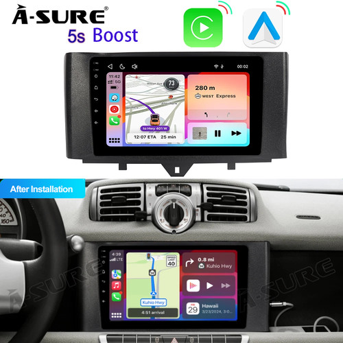 Apple carplay android auto - 9",