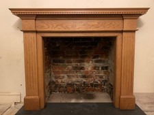 Georgian Style Oak Fire Surround - Great Condition