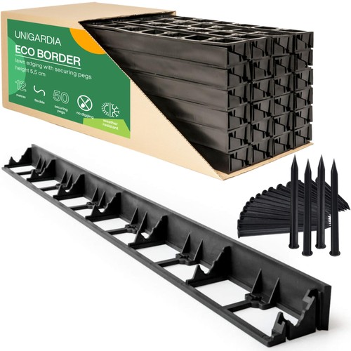Flexible lawn edging - edging, m