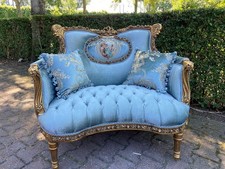 Settee sofa 1920 French Louis