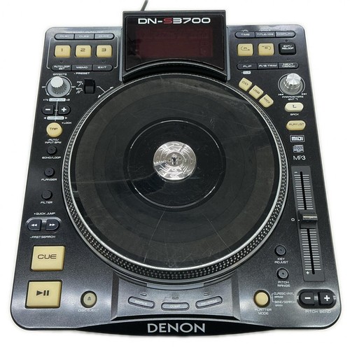 Denon s3700 dj turntable - cd,