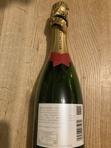 Bollinger half champagne - bollinger,