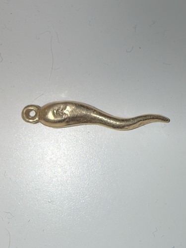 Vintage 14k gold cornicello - 14k,