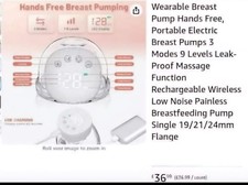 Electric breast pump