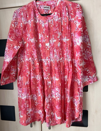 Fabindia pink floral - pink,