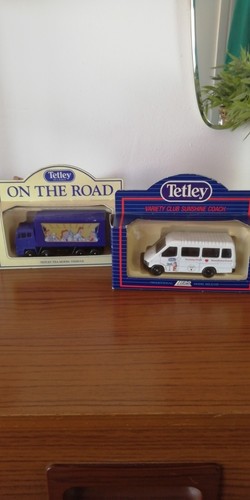 Vintage lledo tetley - tetley, tea