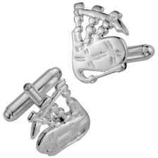 Cufflinks in Sterling Silver