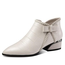 Ladies Block Ankle Boot