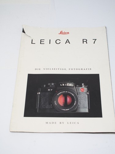 Leica camera sales brochure - leica, r7