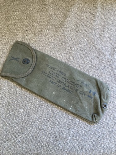 Signal corps ww2 pouch - signal,