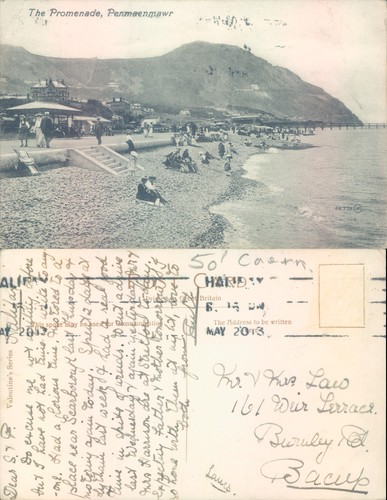The promenade penmaenmawr - the, at