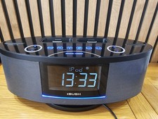 BUSH CRR30ii iPod Twin Docking Radio Alarm Clock