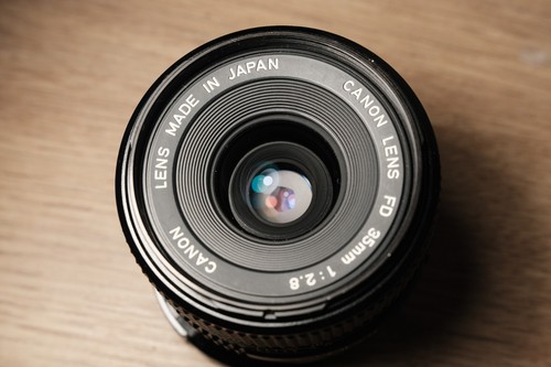 Canon nfd 35mm 8 manual - canon, f/2.8
