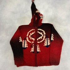 Vintage knitted hoodie - vintage,