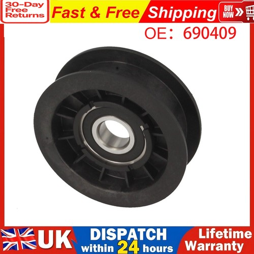 Flat idler jockey belt pulley - jockey,