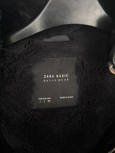 Zara navy blue puffer coat - zara,