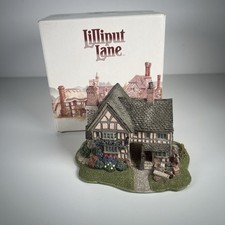 Lilliput Lane Junk & Disorderly English Collection 1993 Pub With Box And Deeds