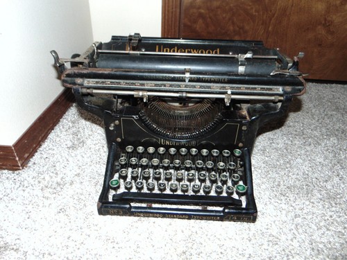 Antique underwood 14 - underwood, 14"