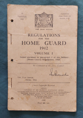 Wwii 1942 regulations for - 1942,
