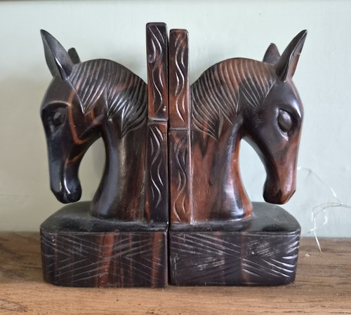 Vintage hand carved solid wood - vintage,