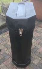 Wheeled Trolley Lockable Storage Case hard shell box - used good condition.