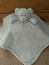 Blankets And Beyond Pale Blue Bear Comforter. Comfort Blanket.