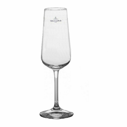 Champagne glass ovid flute - -,