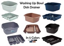 Washing Up Bowl & Dish Drainer